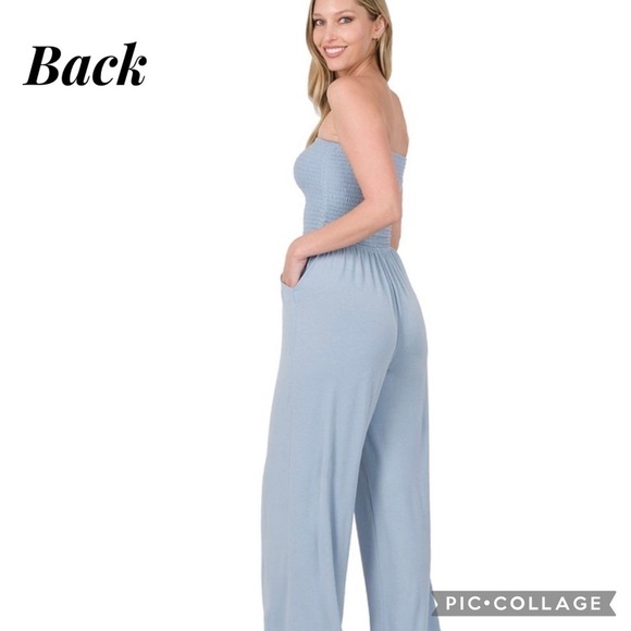 Comfy in the ☀️ Sun! Ash Mocha Strapless Jumper - Picture 3 of 4